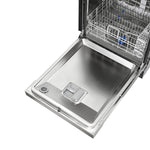 Midea 24-in Front Control Built-in Dishwasher ( Stainless Steel ) , 52-Decibel