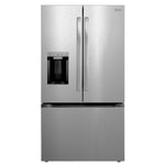 Midea Standard-Depth OneTouch Autofill 28.9-cu ft 3 -Door 36-in Wide with Dual Ice Maker ( Stainless steel ) ENERGY STAR Certified