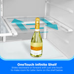 Midea Standard-Depth OneTouch Autofill 28.9-cu ft 3 -Door 36-in Wide with Dual Ice Maker ( Stainless steel ) ENERGY STAR Certified