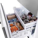 ZLINE KITCHEN & BATH Built-In 16.1-cu ft Counter-Depth 30-in Wide Built-In Bottom-Freezer Refrigerator with Ice Maker ( Custom Panel-Ready ) ENERGY STAR Certified