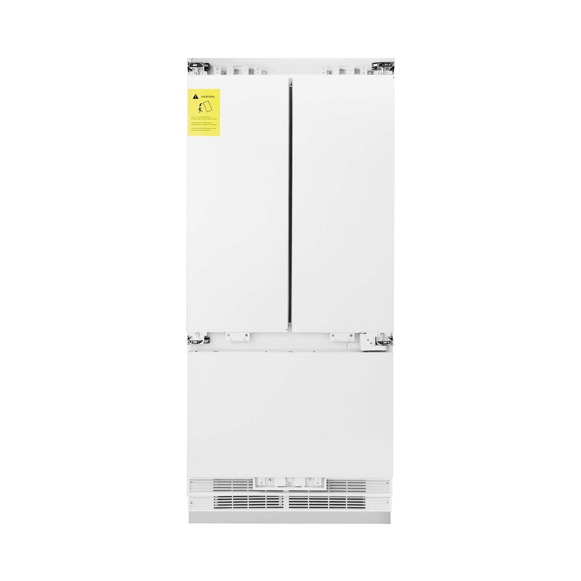 ZLINE KITCHEN & BATH Counter-Depth Built-In 19.6-cu ft 36-in Wide Built-In with Ice Maker ( Custom Panel-Ready ) ENERGY STAR Certified