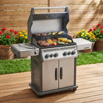 NAPOLEON Rogue PRO-S 525 Series Stainless Steel 4 -Burner Infrared Natural Gas Grill 1 -Side Burner