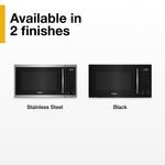 Whirlpool 1-cu ft 900 -Watt Air Fry Countertop Convection Microwave ( Black )