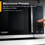 Whirlpool 1-cu ft 900 -Watt Air Fry Countertop Convection Microwave ( Black )