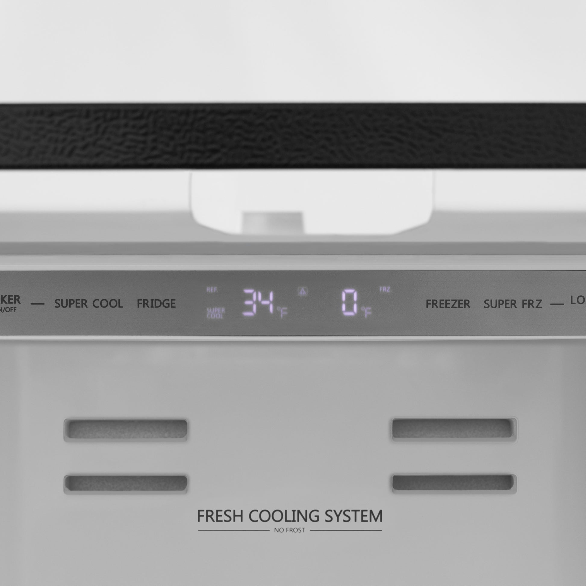 ZLINE KITCHEN & BATH Counter-Depth 22.5-cu ft 4 -Door 36-in Wide with Ice Maker (Fingerprint Resistant Stainless Steel)