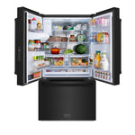ZLINE KITCHEN & BATH Standard-Depth 28.9-cu ft 36-in Wide with Dual Ice Maker ( Black