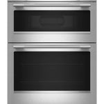 KitchenAid 27 inch Self + Steam Cleaning Air Fry Smart Compatible Microwave Wall Oven Combo ( PrintShield Stainless )