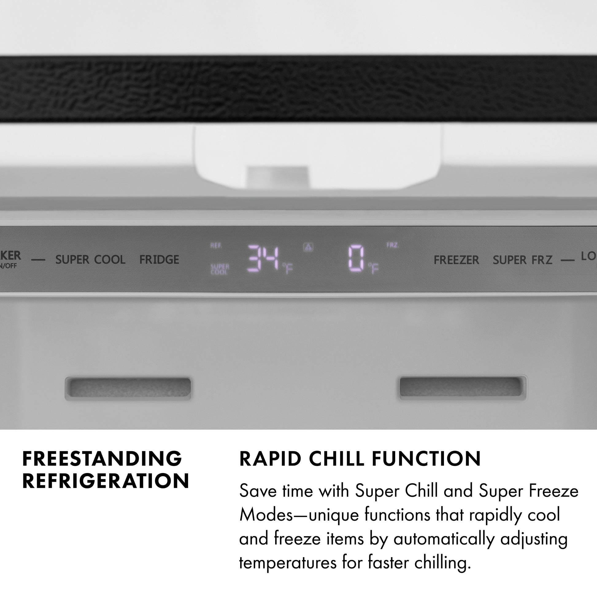 ZLINE KITCHEN & BATH Counter-Depth 22.5-cu ft 4 -Door 36-in Wide with Ice Maker (Fingerprint Resistant Stainless Steel)