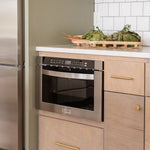 ZLINE KITCHEN & BATH 23.5-in 1.2-cu ft 1000 -Watt Microwave Drawer ( Stainless Steel, Modern Handle )