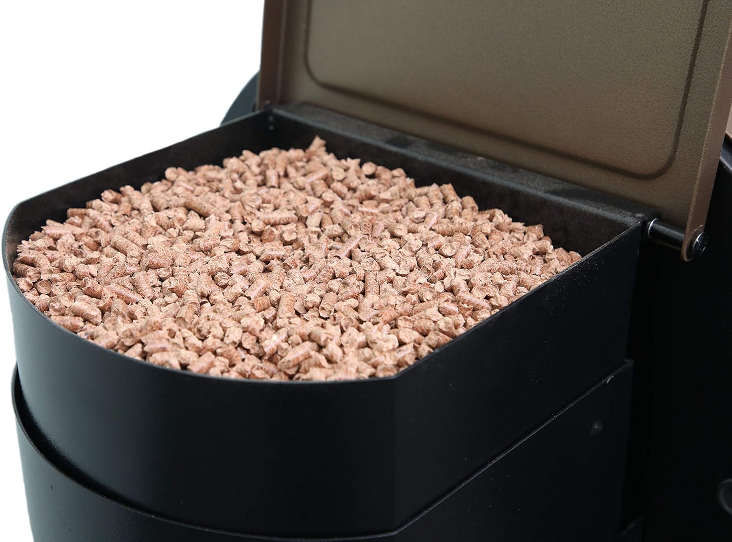 Ozark Grills Razorback Wood Pellet Grill a Smoker with Temperature Probe and 11 Pound Hopper