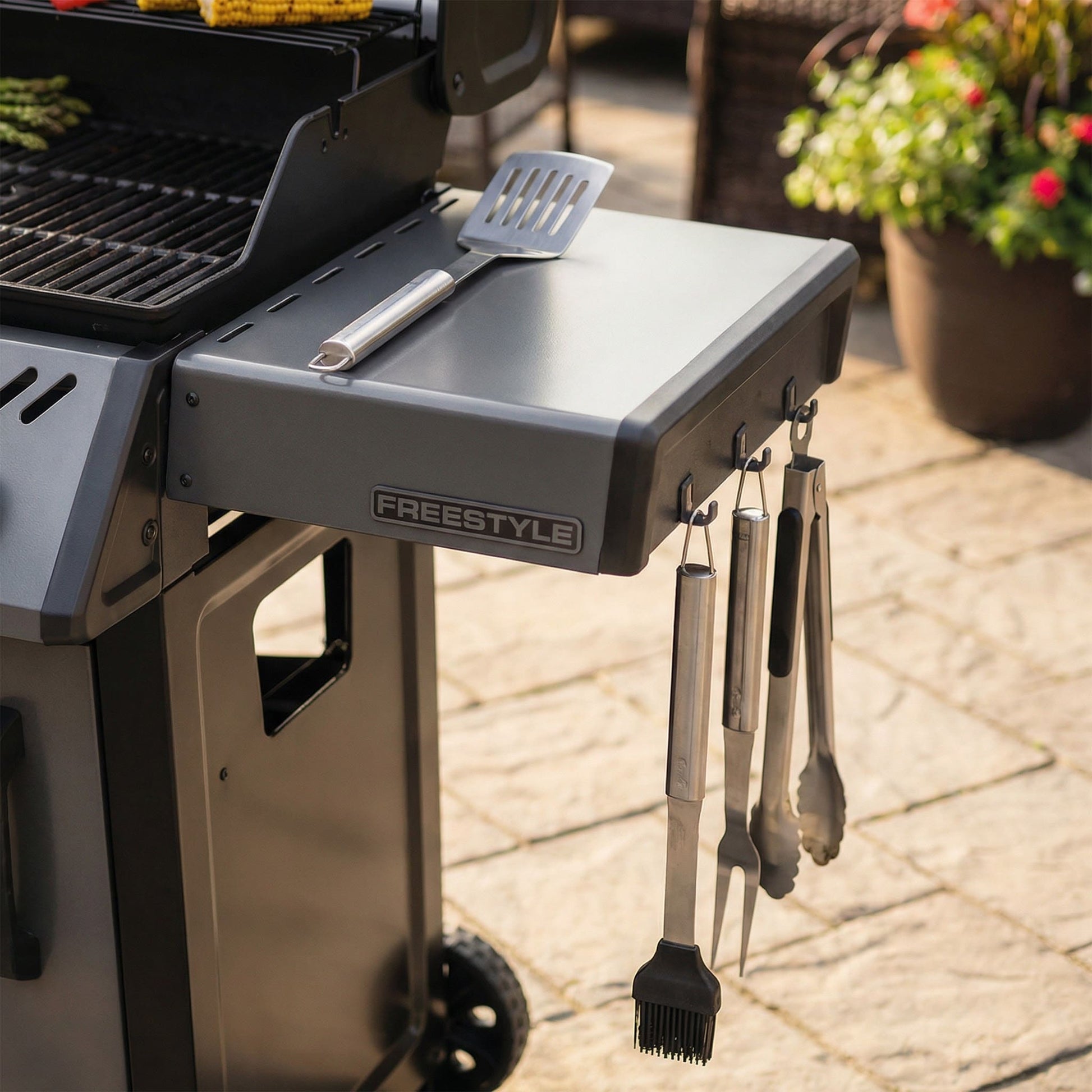 NAPOLEON Freestyle 365 Graphite Grey 3 -Burner Infrared Natural Gas Grill, F365DNGT, FINAL PRICE: