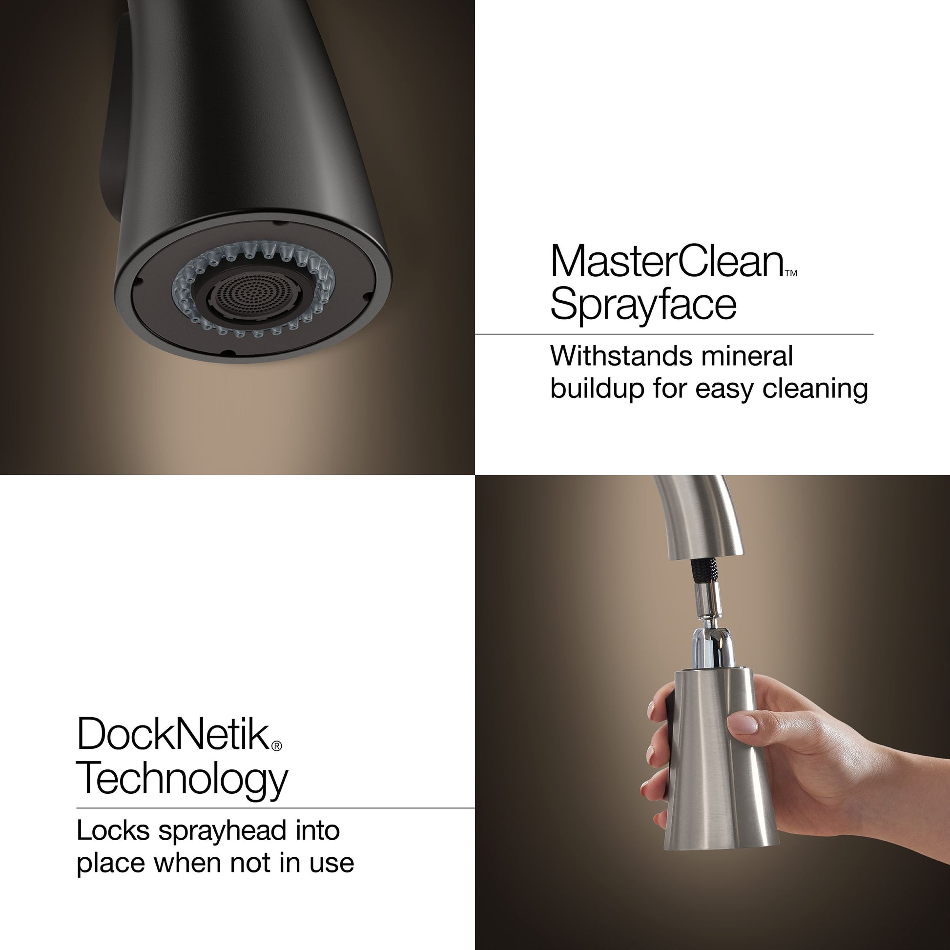 KOHLER Leto Matte Black Single Handle Deck-mount Pull-down Kitchen Faucet with Sprayer (Includes Deck Plate), MSRP: $249, FINAL PRICE: $149.99 + TAX