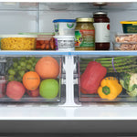 Frigidaire Counter-Depth 19.9-cu ft 35-in Wide French Door Refrigerator with Ice Maker ( Stainless Steel ) ENERGY STAR Certified