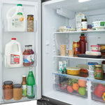 Frigidaire Counter-Depth 19.9-cu ft 35-in Wide French Door Refrigerator with Ice Maker ( Stainless Steel ) ENERGY STAR Certified