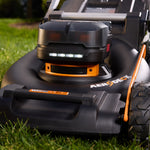 WORX Nitro WG760 40v 21in Deck Brushless Self-propelled Lawn Mower 40-volt 21-in Self-propelled Battery Walk Mower (2 Batteries Included)