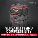 CRAFTSMAN VERSASTACK Black/Red Polyester 22.50-in W x 14.50-in D x 12.375-in L Tool bag