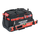 CRAFTSMAN VERSASTACK Black/Red Polyester 22.50-in W x 14.50-in D x 12.375-in L Tool bag