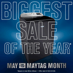 Maytag Pet Pro High Efficiency Stackable Large ( 5-cu ft ) Front Load Washer ( Midnight Steel )