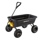 Gorilla Carts Gorilla Carts 4-cu ft Poly Yard Cart