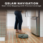 bObsweep Bio Self-Empty Robot Vacuum and Mop with Reusable Odor-Filtering Bags - LiDAR Mapping - App and Voice Control - Made of Bio-Based Plastic