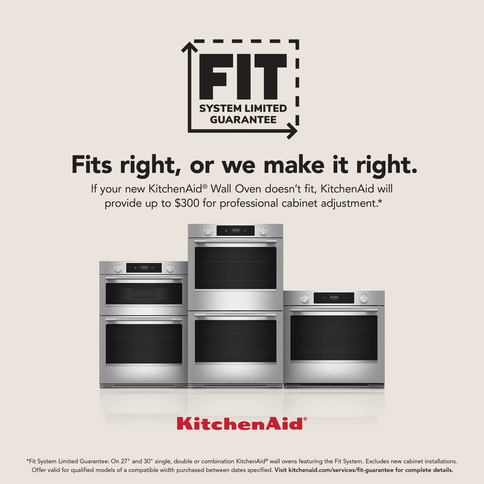 KitchenAid 27 inch Self + Steam Cleaning Air Fry Smart Compatible Microwave Wall Oven Combo ( PrintShield Stainless )