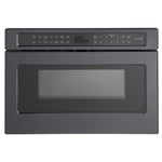 Cafe 23.9-in 1.2-cu ft 1000 -Watt Microwave Drawer ( Matte Black )