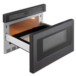 Cafe 23.9-in 1.2-cu ft 1000 -Watt Microwave Drawer ( Matte Black )