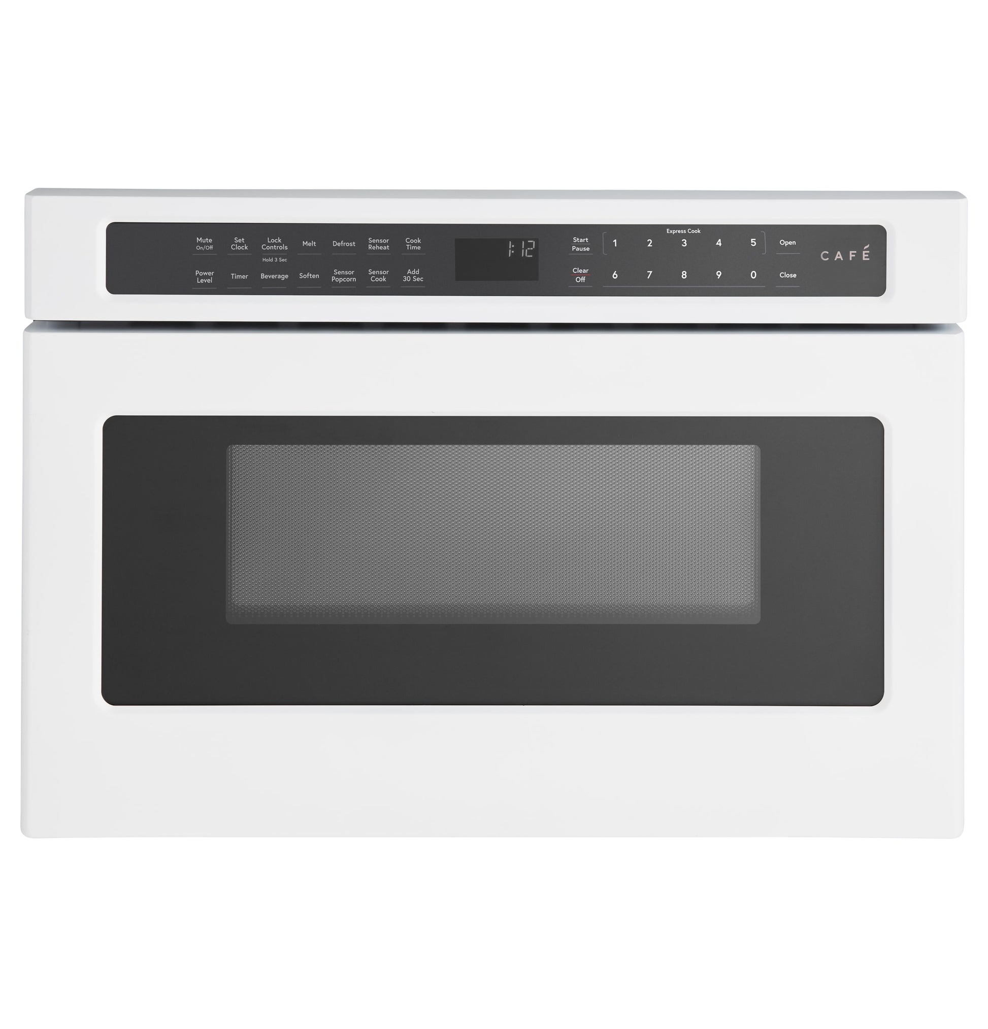 Cafe 23.9-in 1.2-cu ft 1000 -Watt Microwave Drawer ( Matte White )