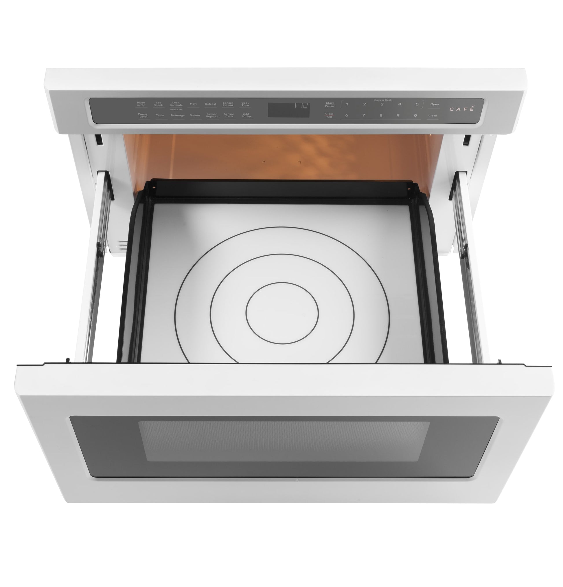 Cafe 23.9-in 1.2-cu ft 1000 -Watt Microwave Drawer ( Matte White )
