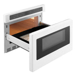 Cafe 23.9-in 1.2-cu ft 1000 -Watt Microwave Drawer ( Matte White )