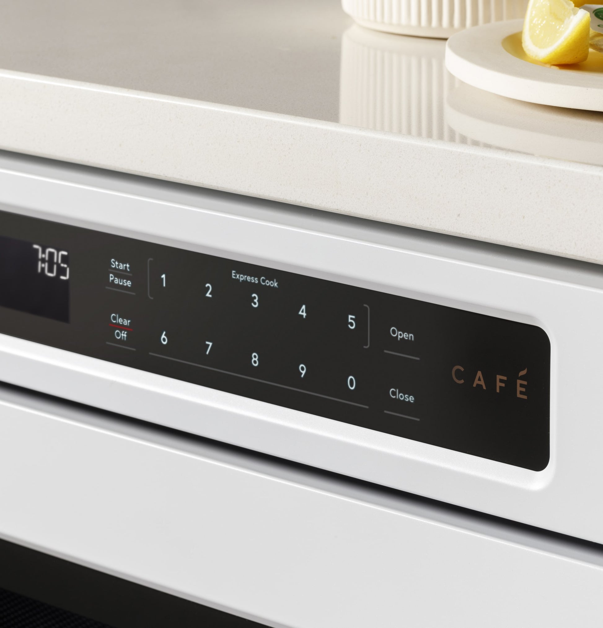 Cafe 23.9-in 1.2-cu ft 1000 -Watt Microwave Drawer ( Matte White )