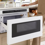 Cafe 23.9-in 1.2-cu ft 1000 -Watt Microwave Drawer ( Matte White )
