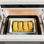 Cafe 23.9-in 1.2-cu ft 1000 -Watt Microwave Drawer ( Matte White )