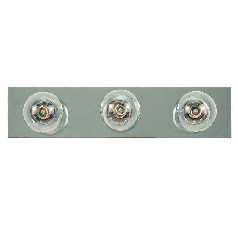 Hollywood  Bar 3 Light 18 inch Polished Chrome, 8-018-3-11 / 87116-CH, Retail: $43.00, Wholesale: $21.50, Loc: C-2, Final: $8.00, Clearance!