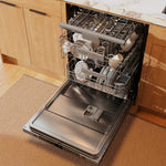 Luxury ZLINE KITCHEN & BATH Monument 24-in Top Control Built-in Dishwasher ( Panel Ready with