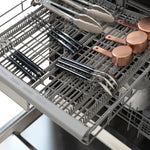 Luxury ZLINE KITCHEN & BATH Monument 24-in Top Control Built-in Dishwasher ( Panel Ready with