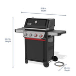 Weber Spirit E-425 Black 4 -Burner Natural Gas Grill