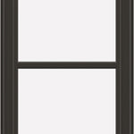 LARSON 80 Split Fullview (Tradewinds) Low-E 36-in x 81-in Brown Aluminum Reversible Hinge Storm
