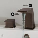 Swiss Madison Carre Widespread Faucet in Oil Rubbed Bronze, SM-BF32OR, MSRP: $266.67, FINAL  PRICE: $89.99 + TAX