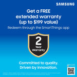 Samsung Bespoke 30-in 5 burners 6-cu ft Air Fry Convection Oven Slide-In Natural Gas Range ( White Glass )