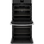 GE 27 inch Double Electric Wall Oven with Air Fry Self + Steam Cleaning ( Stainless Steel )