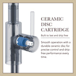 Alpine Reserve Dunmore Matte Black 1-handle Multi-function 3.752-in Round Bathtub and shower Faucet ( Valve Included )