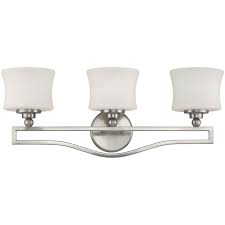 8P-7215-3-SN TERRELL 3 LT BATH Retail:$208.50 Whole Sale:$139.00 (C-3)  - Final:$49.00 Clearance!