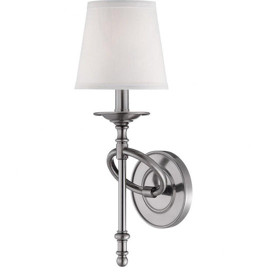 FOXCROFT 1 LIGHT SCONCE, 9-4156-1-187, Retail: $115.50, Whole Sale: $77.00, Loc: C-2, Final: $27.00, CLEARANCE!