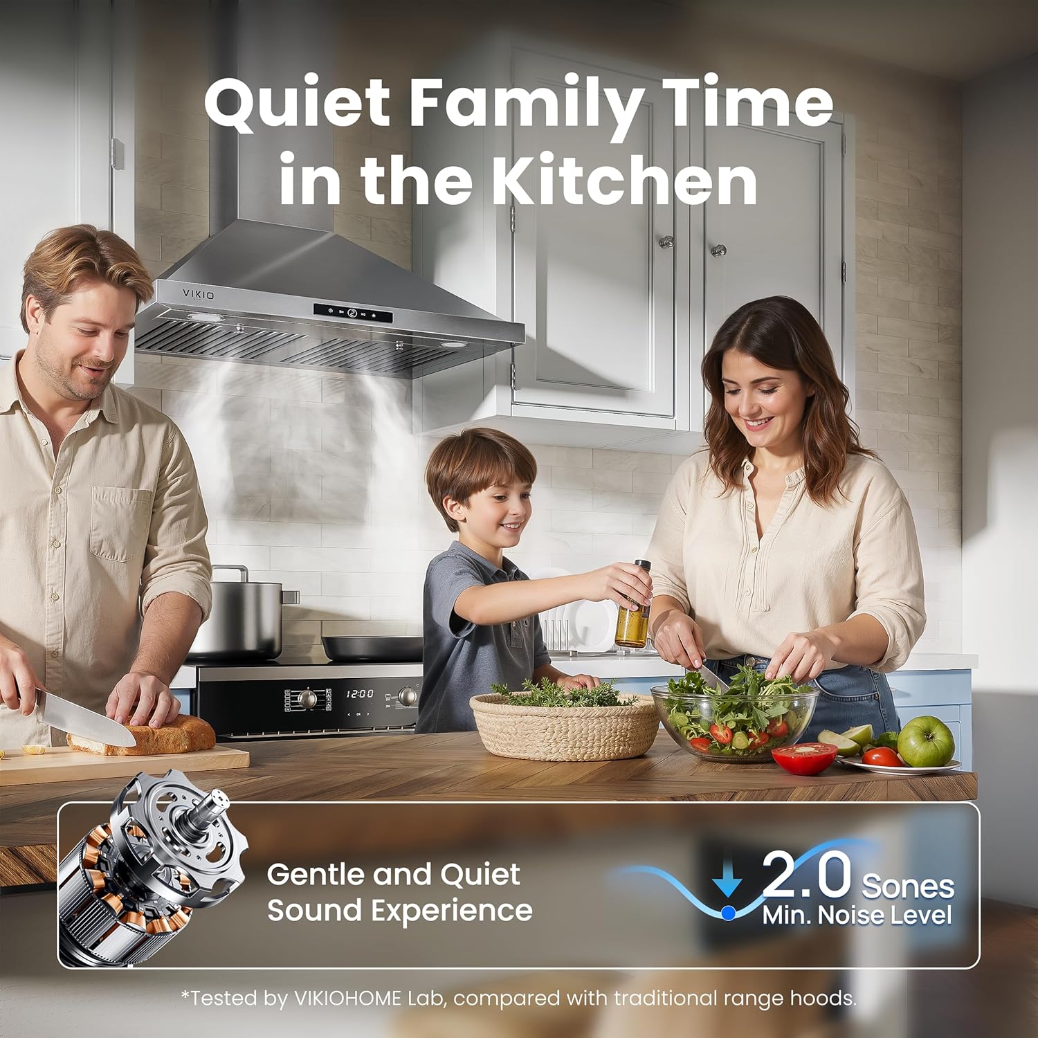 VIKIO 30-in Convertible 580-CFM Stainless Steel Wall-Mounted Range Hood, TD0775G-CC-i1 RP10-30 *JR2512, Retail: $329.99, FINAL PRICE: $179.99 + TAX