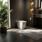 DeerValley Vertex White(Customizable Ambient Light) Dual Flush Elongated Chair Height Smart Soft Close 1-piece Bidet 12-in Rough-In 1.28 GPF