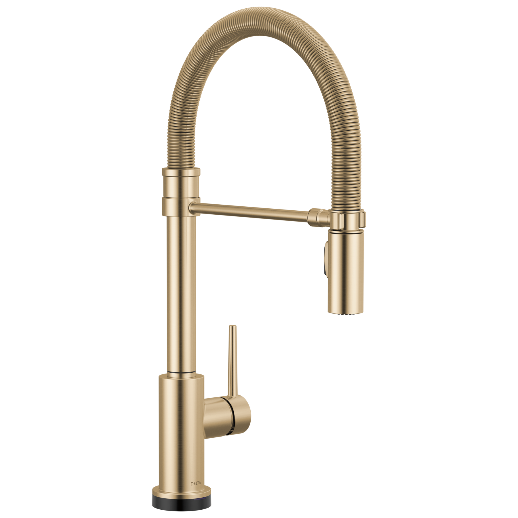 Delta Trinsic Touch2O Technology Kitchen Faucet with Touchless Technology Champagne Bronze