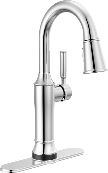 Delta Renaldi Touch2O® Bar / Prep Faucet with Touchless Technology in Lumicoat® Chrome