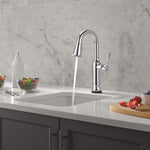 Delta Renaldi Touch2O® Bar / Prep Faucet with Touchless Technology in Lumicoat® Chrome