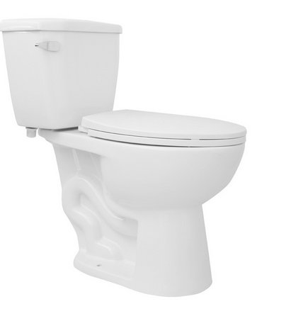A249HL & T49S Toilet Seneca Single Flush Elongated Toilet, Two - Piece